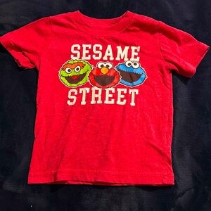 Boys T-shirt. Lightly worn, no stains or tears